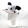 DISNEYLAND PARIS Les 101 Dálmatas 3D Blanco y Negro Disney Gorra de parche para perros de tamaño infantil