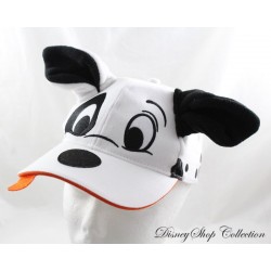DISNEYLAND PARIS Les 101 Dalmatians 3D Black and White Disney Kid's Size Dog Patch Cap