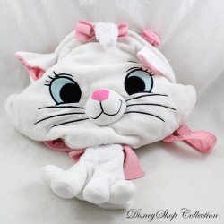 Marie DISNEY Nicotoy Les Aristocats plush backpack white pink 38 cm