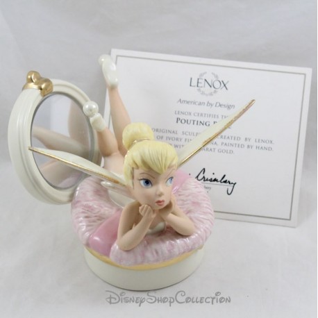 copy of Figurita de hadas Campanilla DISNEY Lenox Pixie Perfection Edición Clásica Bobina de Porcelana Blanca 13 cm (R17)