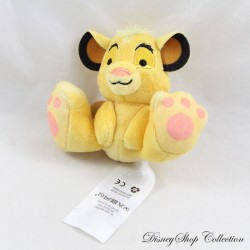 Mini peluche lion Simba DISNEY STORE Tiny Big Feet jaune gros pieds 10 cm