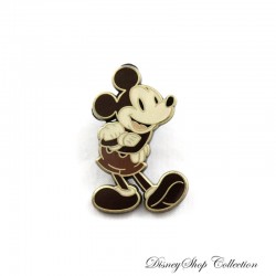 Pin's Mickey DISNEY STORE Memories avril Mickey marron chocolat édition limitée 2018 (R16)