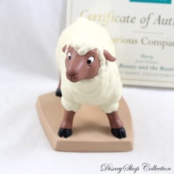 DISNEY WDCC Beauty and the Beast Curious Companion Classics Walt Disney Sheep Figure (R18)