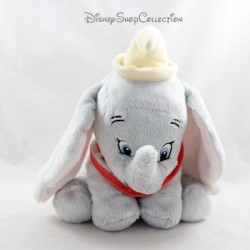 Peluche éléphant Dumbo DISNEY col rouge