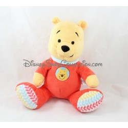 Plüsch Winnie The Pooh Schlafanzug rot Baby Disney 25 cm NICOTOY