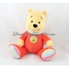 Plüsch Winnie The Pooh Schlafanzug rot Baby Disney 25 cm NICOTOY