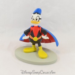 Super Donald DISNEY Hatchet Fantomialde cape Duck Resin Figurine 13 cm
