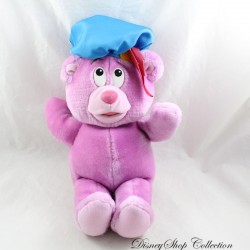 Peluche Cubbi ours DISNEY Mattel Les Gummi violet bonnet bleu 32 cm