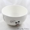 Mickey Salad Bowl DISNEYLAND PARIS sketch comic book white ceramic Disney 23 cm