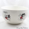 Mickey Salad Bowl DISNEYLAND PARIS sketch comic book white ceramic Disney 23 cm