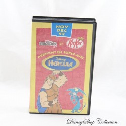 Set of 6 Hercules DISNEY Nestlé Smarties KitKat Vintage Cassette Figures