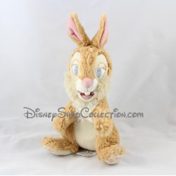 Peluche lapin Miss Bunny DISNEYLAND PARIS Bambi et ses amis beige Disney 22 cm