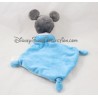Doudou plana Mickey DISNEY BABY azul 3 nudos 31 cm