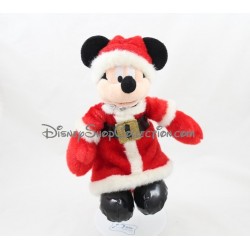 Peluche Mickey DISNEYLAND PARIS noël costume Père Noël 25 cm