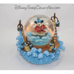 19 cm neve globo di neve globo musical Mickey DISNEY Fantasia l'apprendista stregone