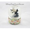 Snow globe musical Mickey Minnie DISNEY matrimonio torta palla a sbalpa 22 cm