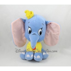 Peluche éléphant Dumbo DISNEY Fête foraine grosse tête tee shirt jaune 26 cm
