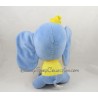Peluche éléphant Dumbo DISNEY Fête foraine grosse tête tee shirt jaune 26 cm