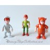 Figurines articulées Peter Pan DISNEY lot de 3 figurines plastique
