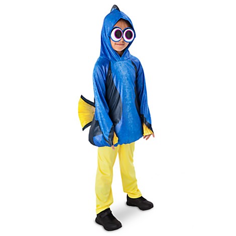 Disguise Dory Costume de poisson pour adulte, bleu, Taille unique