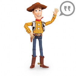 Poupée parlante Woody DISNEY STORE Toy Story Pixar parle anglais 36 cm