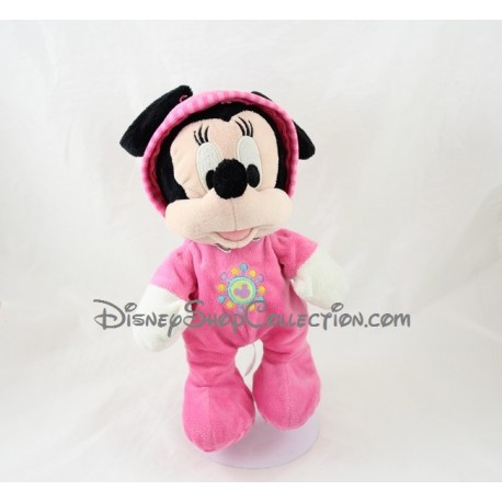 Plüsch Minnie DISNEY Nicotoy Frosch Pyjama Sunshine Pink 26 cm