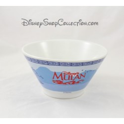 Bol Mulan DISNEY évasé céramique bleu et blanc 7 cm