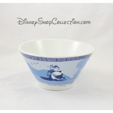 Bol Mulan DISNEY évasé céramique bleu et blanc 7 cm