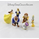 Playset The Beauty and The Beast DISNEY set 6 mini figurines 