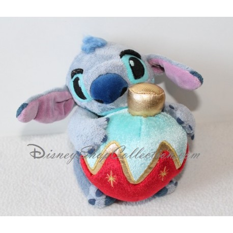 Peluche musicale Stitch DISNEY STORE Natale Lilo e Stitch palla 15 centimetri