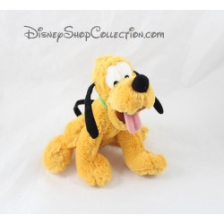 Peluche Pluto DISNEY STORE assis chien de Mickey 17 cm 