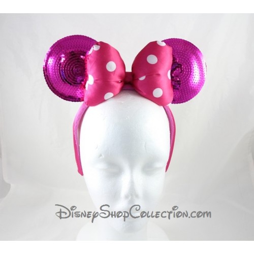 Le orecchie di Minnie Mouse rosa-Minnie DISNEYPARKS arco fascia s