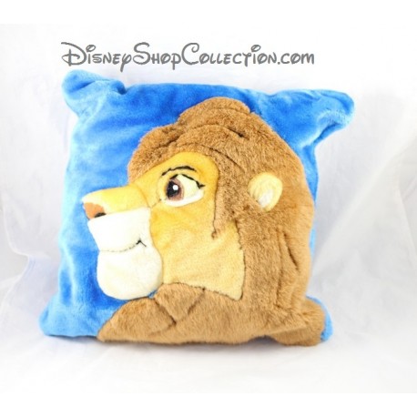 Plüsch Kissen blau braun Löwe DISNEY Erwachsenen Simba König 