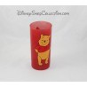 Winnie the Pooh High Glass DISNEY STORE Red Pooh 14 cm