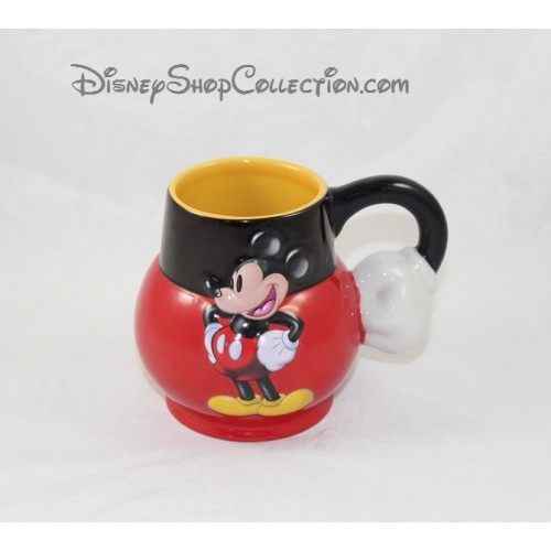 Tasse Mickey Mouse Disneyland Paris Mug Disney noir WARNING relief 3D -  Vaisselle/Mugs et tasses - La Boutique Disney