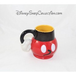 Embossed mug Mickey DISNEYLAND PARIS mug 3D red black Hanse 12 cm