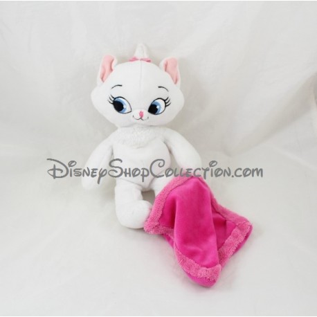 Peluche mouchoir chat Marie DISNEY NICOTOY Les Aristochats 25 cm