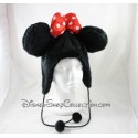 Minnie Beanie DISNEYLAND PARIS earmuffs black red