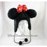 Minnie Beanie DISNEYLAND PARIS earmuffs black red