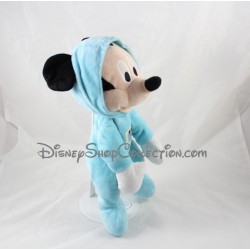 Plüsch Disney Mickey NICOTOY-Strampler Pyjama blau 30 cm