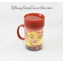 Travel mug Simba DISNEYLAND PARIS The Lion King Disney plastic cover 14 cm