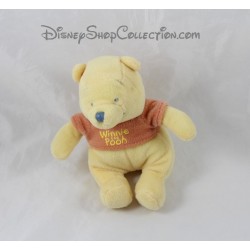 Little stuffed toy Winnie the Pooh NICOTOY yellow 14 cm