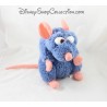 Peluche Rémy rat DISNEYLAND PARIS Ratatouille Disney bleu 25 cm