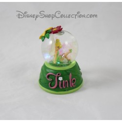 Fata della neve globo Tinker Bell DISNEYLAND PARIS piccolo globo di neve 8cm Tink Tinker Bell