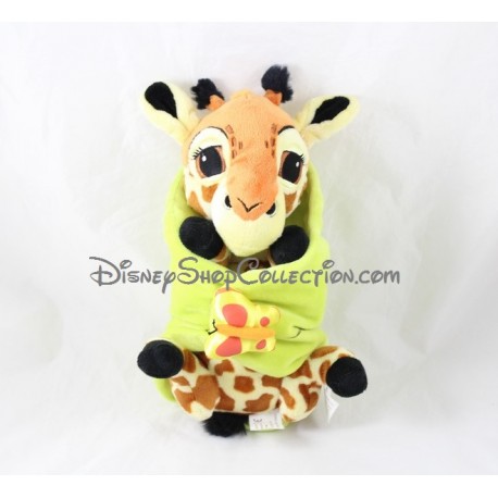 Peluche girafe DISNEYLAND PARIS bébé Disney Babies Le Roi lion 27 cm