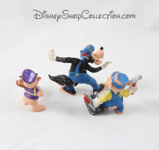 Figurines Les 3 petits cochons BULLYLAND Disney lot de 3 figurines