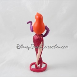 Figurine Jessica DISNEYLAND PARIS Roger Rabbit robe rouge 18 cm