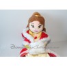 Belle DISNEY STORE Plush Doll Beauty and the Beast Christmas Outfit 50 cm
