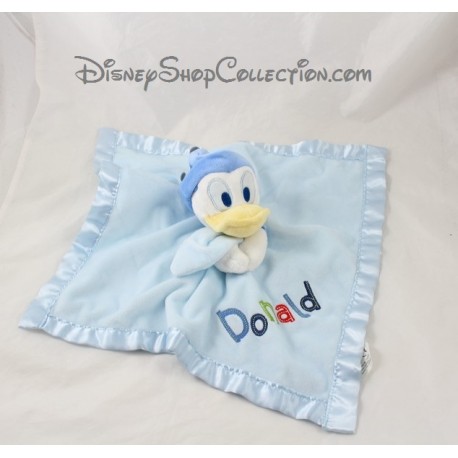 Don Donald DISNEY STORE RARE blue satin flat