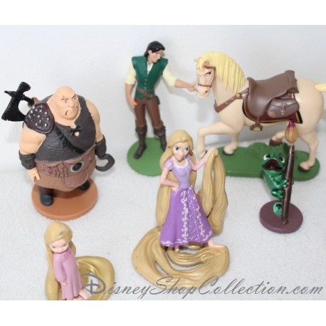 Rapunzel DISNEY STORE Figuren viele 7 Playet Figuren 